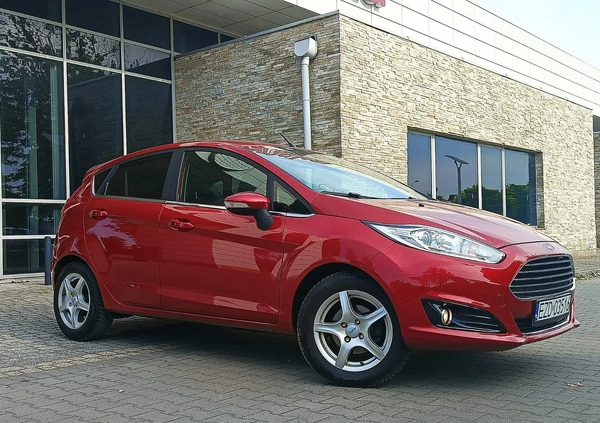 Ford Fiesta cena 29900 przebieg: 132000, rok produkcji 2015 z Lipsk małe 254